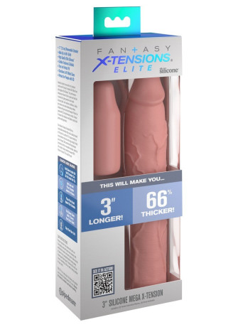 3" Silicone X-tension